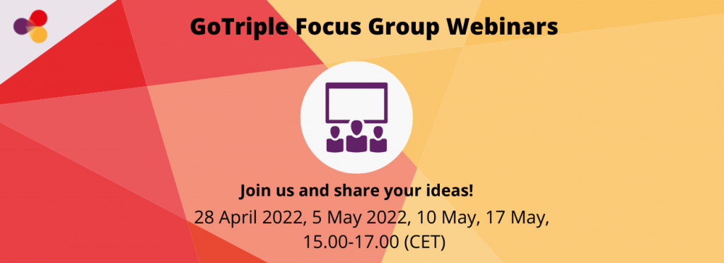 GoTriple Focus Group Webinars